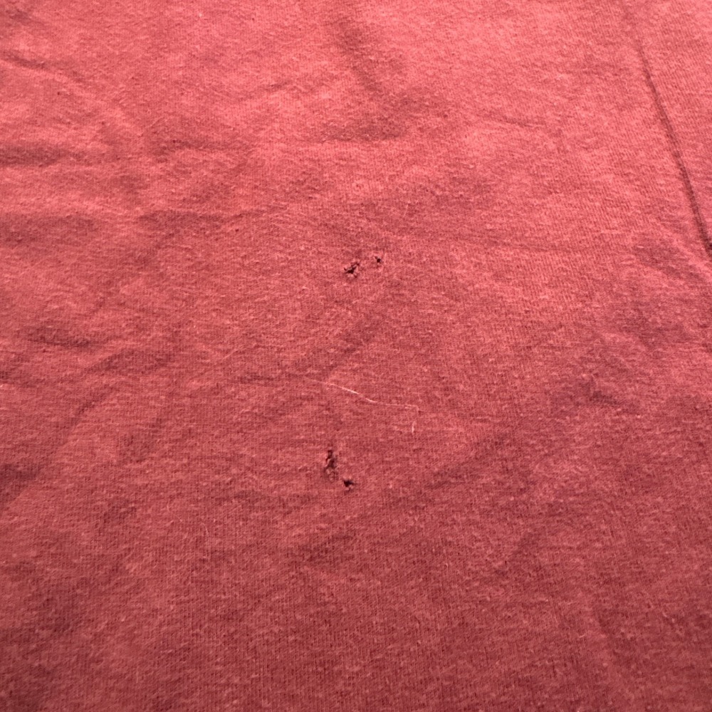 Vintage Champion Shirt Mens Medium red Cotton Casual Streetwear Adult Basic‎ - Picture 3 of 8